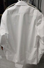 京東京造【可機洗】長(cháng)袖襯衫男商務(wù)正裝襯衫白襯衫外套秋冬 白41 曬單實(shí)拍圖