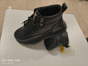 群狼·世家馬丁靴男士2025新款秋冬季真皮男靴厚底高幫工裝靴子男鞋中幫板鞋 曬單實(shí)拍圖