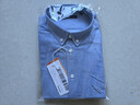 HLA海瀾之家長(cháng)袖保暖襯衫男冬季純棉制扣領(lǐng)襯衣男 曬單實(shí)拍圖