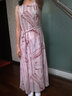 西子美麗心情2024夏季女裝系帶無(wú)袖雪紡連衣裙長(cháng)裙波西米亞海邊度假沙灘裙 圖片色XZ17A613 L 曬單實(shí)拍圖