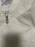 香影白色棒球服外套女短款2026春季新款肌理感亮片小個(gè)子開(kāi)衫上衣 鷺白 S 155/80A/85-95斤 曬單實(shí)拍圖