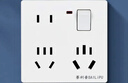 賽利普（SAILiPU）多功能16a大功率插座 86型暗裝一開(kāi)八孔開(kāi)關(guān)插座 墻壁多孔插座帶開(kāi)關(guān) 一開(kāi)十二孔10A+16A 曬單實(shí)拍圖