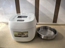 東芝（TOSHIBA）小白露pro真空高端電飯煲2-5人 家用電飯鍋IH加熱4升一級能效 316L不銹鋼0涂層 3mm本丸釜 小白露丨單內膽 4L 丨RC-15ISUC(WY)丨白 曬單實(shí)拍圖