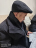 恒源祥老年人帽子男士鴨舌帽冬季保暖護耳送爺爺前進(jìn)帽新年生日禮物 曬單實(shí)拍圖