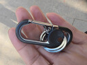 SMVP男士商務(wù)汽車(chē)鑰匙扣純色鋅合金腰掛鎖匙扣雙環(huán)摩托車(chē)電動(dòng)車(chē)鑰匙鏈 黑色1件裝 曬單實(shí)拍圖