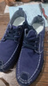 老北京布鞋一腳蹬帆布鞋男開(kāi)車(chē)透氣休閑經(jīng)典板鞋子秋冬季駕車(chē)輕便 A21深藍色 42 曬單實(shí)拍圖