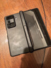 涵新 適用榮耀MagicVS3折疊手機殼磁吸折疊鉸鏈全包側支架殼膜一體磨砂防摔保護套 炫酷黑 榮耀MagicVS3 曬單實(shí)拍圖