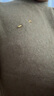 太平鳥(niǎo)男裝 休閑毛衣修身內搭兔毛毛衣時(shí)尚毛套衫男士休閑毛衫 棕色1（修身） L 曬單實(shí)拍圖
