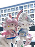 正版廚師hellokitty包包掛件毛絨玩偶生日禮物女閨蜜元旦跨新年 小藍廚師kitty+禮袋【正版】 曬單實(shí)拍圖