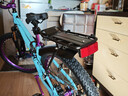 西騎者（WestBiking）自行車(chē)貨架后座架車(chē)筐單車(chē)折疊車(chē)籃鋁合金多功能貨架 加大加粗款【可加裝AirTag】 曬單實(shí)拍圖