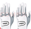 PGM高爾夫手套男士超伸縮魔術(shù)手套防滑夏天透氣 銀色左手2只 M碼 曬單實(shí)拍圖