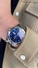 歐品客瑞士正品手表男女士機械表商務(wù)防水高檔雙日歷進(jìn)口十大品牌 R3262本色藍面-男表-官方標配 41mm 直徑 曬單實(shí)拍圖