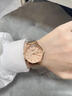 浪琴手表女士奢華氣質(zhì)全自動(dòng)機械表超薄十大品牌防水時(shí)尚名牌腕表 L629玫金玫面送真皮表帶 曬單實(shí)拍圖