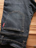 班尼路S&K系列牛仔褲男2026春秋季款直筒寬松闊腿彈力休閑商務(wù)長(cháng)褲子男 6855水墨藍 30  腰圍【2尺3】 曬單實(shí)拍圖
