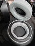墨頓 適用拜雅DT700 ProX耳罩拜亞動(dòng)力DT900PRO X頭戴式降噪耳機套beyerdynamic海綿套頭梁保護套配件 灰色凝膠冰絲布耳套一對【自帶卡扣】 曬單實(shí)拍圖