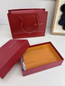 金利來(lái)（Goldlion）錢(qián)包女士2025新款櫻桃紅牛皮輕薄小巧淡粉色零錢(qián)包真皮時(shí)尚錢(qián)夾女 櫻桃紅 曬單實(shí)拍圖
