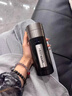 希諾（heenoor）保溫杯男女士商務(wù)辦公泡茶杯大容量無(wú)焊縫便攜車(chē)載水杯 360ML 黑色XN-8701. 曬單實(shí)拍圖