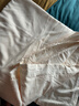 水星系列家紡100支長(cháng)絨棉全棉磨毛四件套純棉100輕奢刺繡加厚被套床單床上用品 A類(lèi)母嬰級*米白 床單款 適用1.8m床四件套*被套2x2.3m 曬單實(shí)拍圖