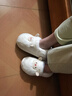 意爾康可愛(ài)小綿羊棉拖鞋居家全包跟月子鞋 YW37I242白色40 曬單實(shí)拍圖