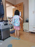 致仕（ZISIZ）日本書(shū)包小學(xué)生女童一到二年級公主三至六超輕便兒童女孩 9916夢(mèng)幻藍小號(冰箱款) 曬單實(shí)拍圖