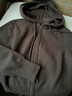 太平鳥(niǎo)毛開(kāi)衫A1EAE432F 烏墨棕 S 155 曬單實(shí)拍圖