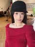 ONLY2025秋季新款一字肩坑條紋修身針織長袖打底衫女|125324015 F16 里約紅色 XS 曬單實拍圖