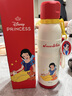 華象新款316食品級不銹鋼兒童三眼仔保溫杯學(xué)生女高顏值吸管公主水杯 600毫升迪士尼聯(lián)名款白雪公主 曬單實(shí)拍圖