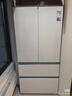 美的（Midea）熊墩墩Pro600L法式四開(kāi)門(mén)冰箱超薄嵌入式雙系統一級能效除菌制冰大容量BCD-600WUFIPZM(E)國家補貼 曬單實(shí)拍圖