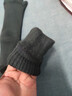 貓人五指襪男士4雙冬季含羊毛襪內拉絨加厚中筒腳趾分開(kāi)襪子男分趾襪 黑色+深灰+中灰+淺灰 均碼 （39-43碼） 曬單實(shí)拍圖