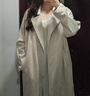 UR【HOT】2025秋季新款女裝簡(jiǎn)約氣質(zhì)腰帶大衣外套UWM150032 曬單實(shí)拍圖