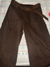ELLE KIDS童裝秋季女童休閑褲復古時(shí)髦可露麗棕咖色百搭寬松直筒牛仔長(cháng)褲 曬單實(shí)拍圖