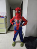 迪士尼（Disney）圣誕節兒童禮物漫威蜘蛛俠變身套裝秋冬款連帽外套兩件套140 CM 曬單實(shí)拍圖
