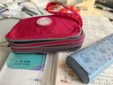 乖可愛(ài)2025新款手機零錢(qián)包三層拉鏈帆布手拿小包大容量長(cháng)款中老年女手包 玫紅 曬單實(shí)拍圖