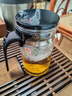 金灶（KAMJOVE）飄逸杯玻璃茶壺家用可拆卸泡茶器茶杯泡茶壺套裝茶具花茶壺 K-209 可拆洗飄逸杯【500ml】 曬單實(shí)拍圖