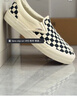 萬(wàn)斯范斯中性鞋Slip-On VR3低幫經(jīng)典帆布鞋休閑鞋 一腳蹬 棋盤(pán)格 36.5 曬單實(shí)拍圖