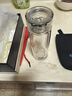 水宜生玻璃杯雙層水杯男泡茶高檔商務(wù)弱堿養生辦公水晶杯透明防燙微保溫 【380ml】禮盒裝 曬單實(shí)拍圖