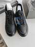 哈森（Harson）棉鞋冬季男鞋加絨保暖休閑皮鞋高幫厚底商務(wù)短靴棉皮鞋 黑色 42 曬單實(shí)拍圖