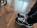 斯凱奇女鞋春秋2026新款經(jīng)典款熊貓鞋厚底增高減震防滑休閑運動(dòng)鞋老爹鞋 黑色/白色-BKW 37.5 /參考常規尺碼38碼左右 曬單實(shí)拍圖