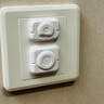 GERTHRON德國插座保護套兒童防觸電插孔防護蓋寶寶開(kāi)關(guān)電源嬰兒插頭安全塞 象牙白12只裝(6只兩孔+6只三孔) 曬單實(shí)拍圖