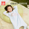 好孩子（gb）嬰兒睡袋1-3歲寶寶睡袋春秋兒童絎繡薄棉分腿式睡袋空調房暖氣房 曬單實(shí)拍圖