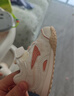 江博士（DR·KONG）秋季男女?huà)雰簩殞毿?簡(jiǎn)約拼色步前鞋 休閑透氣魔術(shù)貼幼兒童鞋 米色 （內里加絨） 21 腳長(cháng)約12.0-12.6 曬單實(shí)拍圖