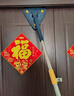 JCZS德國品牌天花板清潔神器除霉打掃灰塵家用加長(cháng)可伸縮擦墻屋頂 【可擦2.8米】130cm桿+纖維布-1塊【寶石藍 曬單實(shí)拍圖