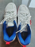 李寧 羽毛球鞋男鞋新款耐磨訓練鞋全能王AYTP011輕量比賽鞋透氣運動(dòng)鞋 標準白/海寶藍【標楦】 44 (280mm) 曬單實(shí)拍圖