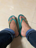 Dickies拖鞋男潮流百搭休閑人字拖夏季情侶拖鞋 湖藍 41  曬單實(shí)拍圖