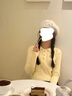 鹿王戀雪韓系刺繡polo領(lǐng)針織毛衣女秋冬季2025新款洋氣減齡休閑打底衫上衣 淡黃色 M 85-95斤 曬單實(shí)拍圖