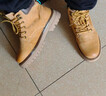 駱駝（CAMEL）馬丁靴女鞋工裝大黃靴女秋冬穿搭通勤會(huì )員戶(hù)外徒步登山鞋 GF122W7790R 金黃色-女【加絨】 37 曬單實(shí)拍圖