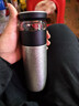 京東京造鈦健康保溫杯純鈦茶隔【茶水分離】茶杯子男女大容量 冰花漆500ml 曬單實(shí)拍圖
