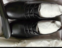 百麗男鞋商務(wù)正裝皮鞋休閑增高軟底真皮鞋10503AM0 黑色-經(jīng)典版 42 曬單實(shí)拍圖