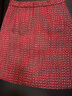 PORTS寶姿女裝秋季新款優(yōu)雅復古A字粗花呢半身裙ALP9S011SFP013 紅色混色 XS (2) 曬單實(shí)拍圖