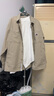杰克·瓊斯（JACK&JONES）商場(chǎng)同款男裝春季純棉舒適oversize翻領(lǐng)長(cháng)袖襯衫男外套2253O3020 E11卡其色 常規 M 曬單實(shí)拍圖